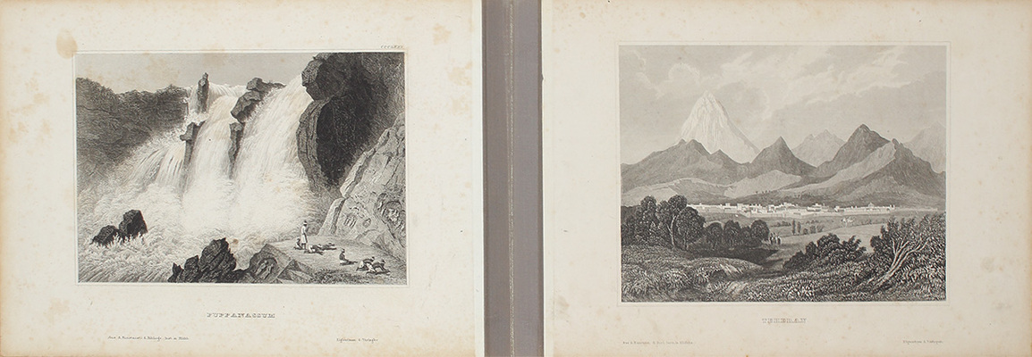 [Вселенная Мейера. Хильдбургхаузен: Библиографический институт]. Meyer’s Universum. Fünfter band. Oktav ausgabe. Hildburghausen: Bibliographisches Instituts, [Сер. XIX в.].